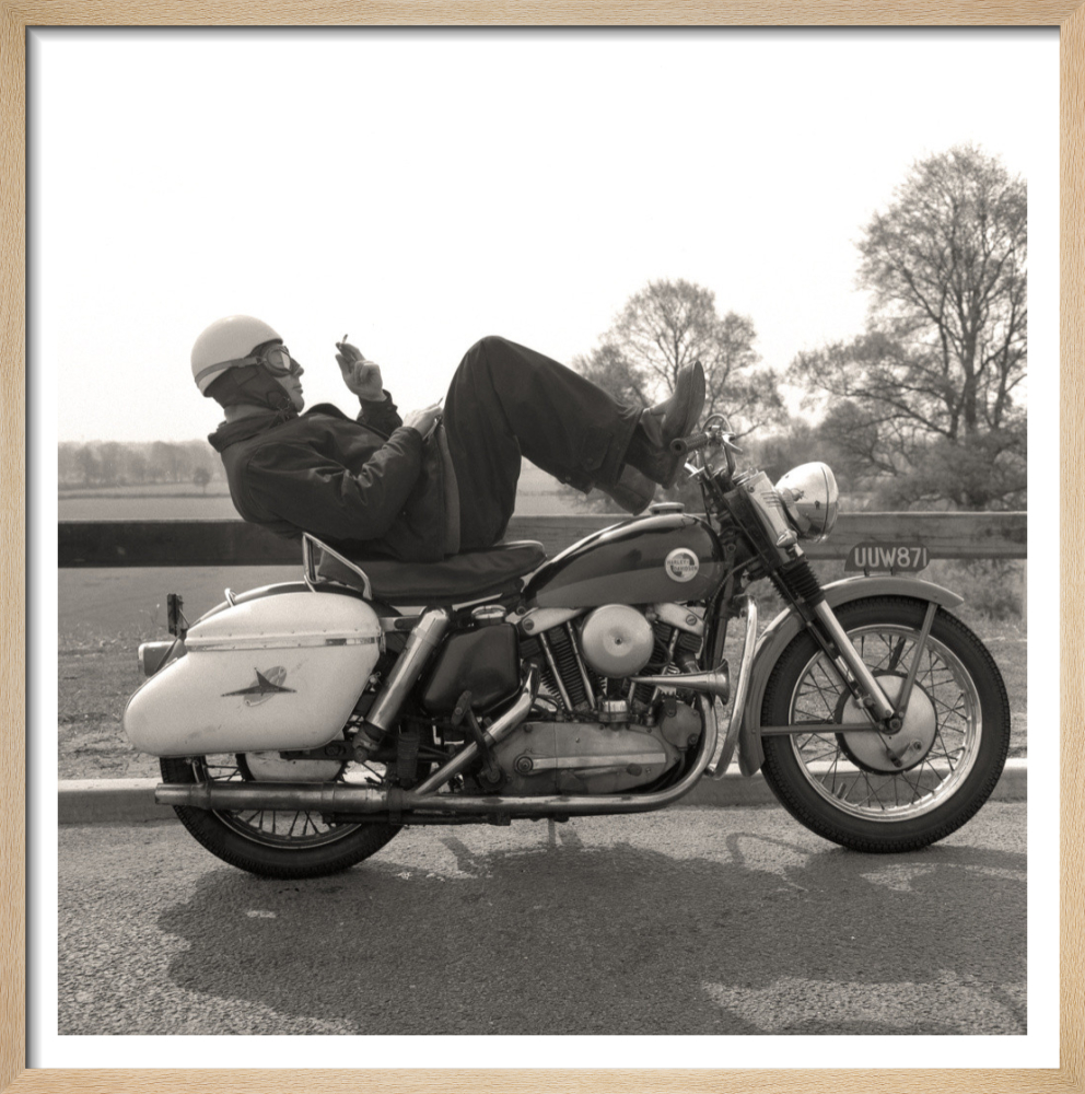 Harley-Davidson Smoke Break