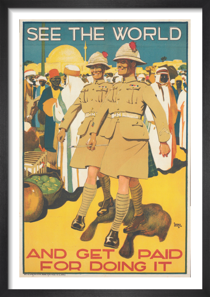 See the World Art Print by Alfred Leete
