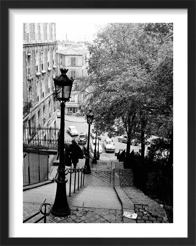 Montmartre Steps, 1963 Art Print by Alan Scales | King & McGaw