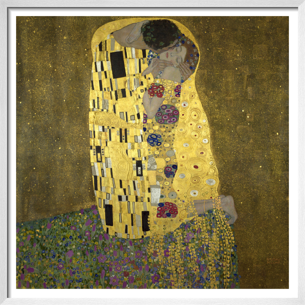 The Kiss, 1908 Art Print by Gustav Klimt | King & McGaw