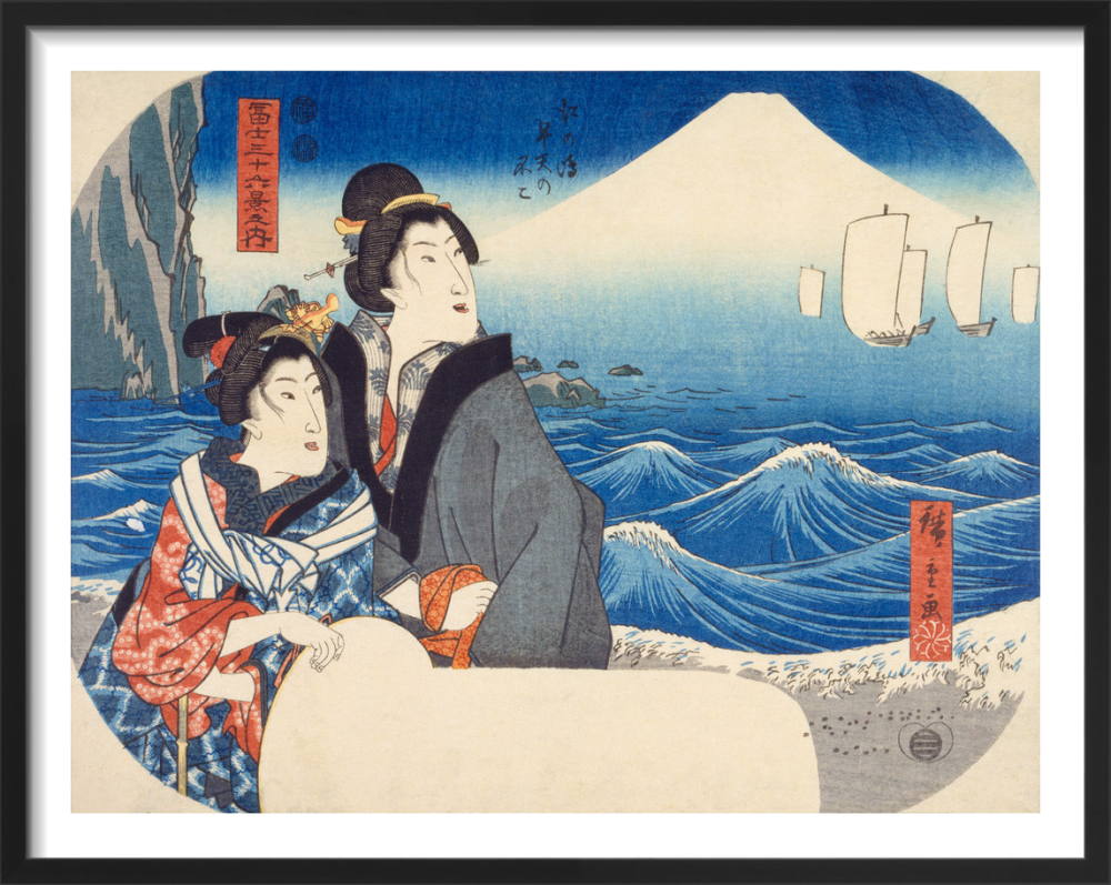 絵画 fuji Japanese Print 