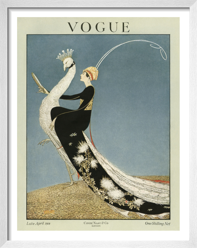 Vogue Late April 1918 Art Print by George Wolfe Plank | King