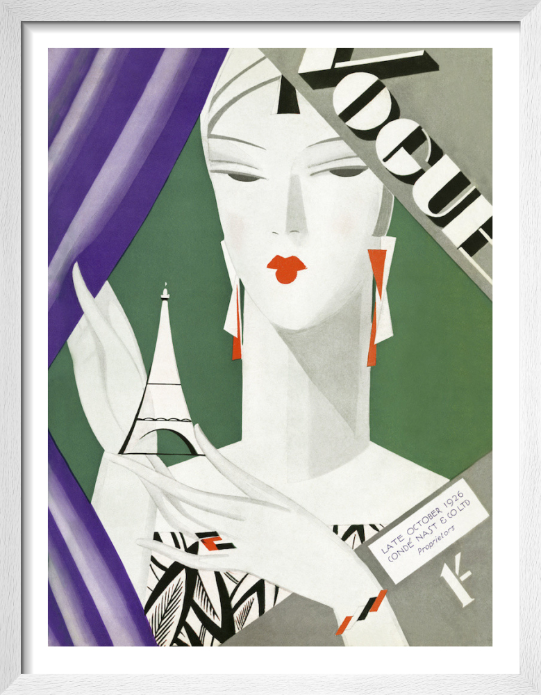 Vogue Late October 1926 Art Print by Eduardo Benito | King & McGaw
