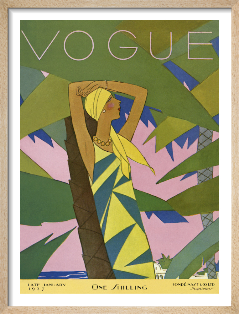 Vogue Late January 1927 Art Print by Eduardo Benito | King & McGaw
