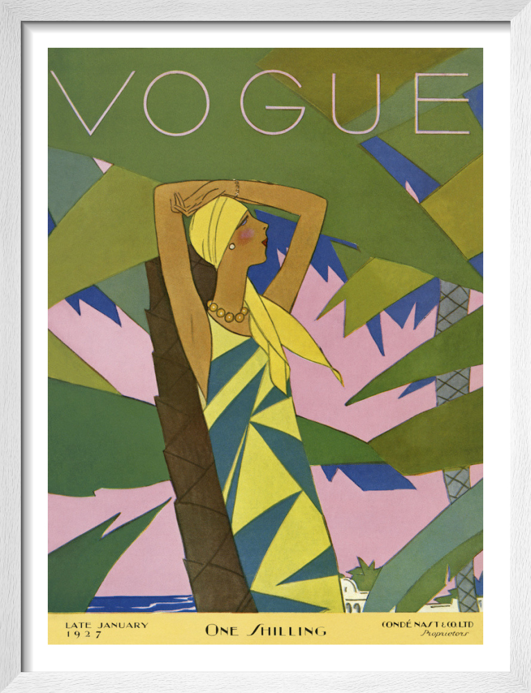 Vogue Late January 1927 Art Print by Eduardo Benito | King & McGaw