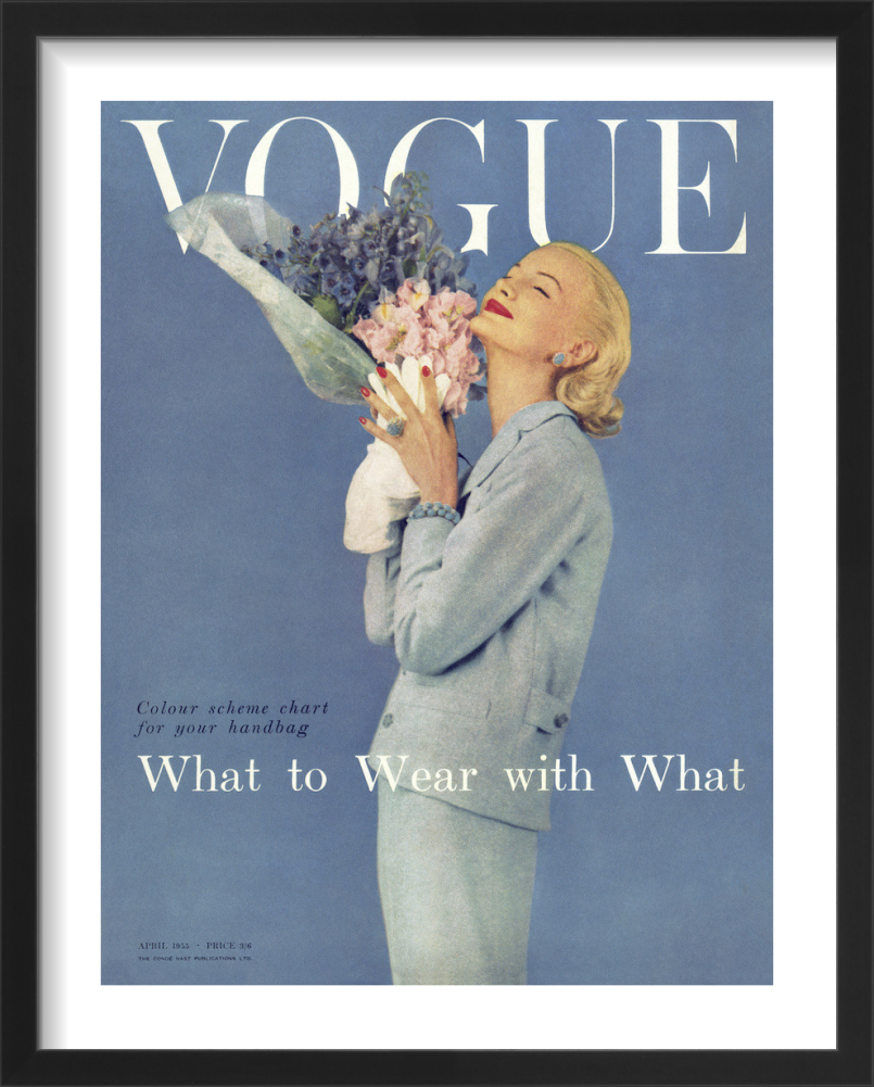 ヴィンテージ雑誌】VOGUE APRIL 1955年 ヴォーグ 希少 【公式通販】