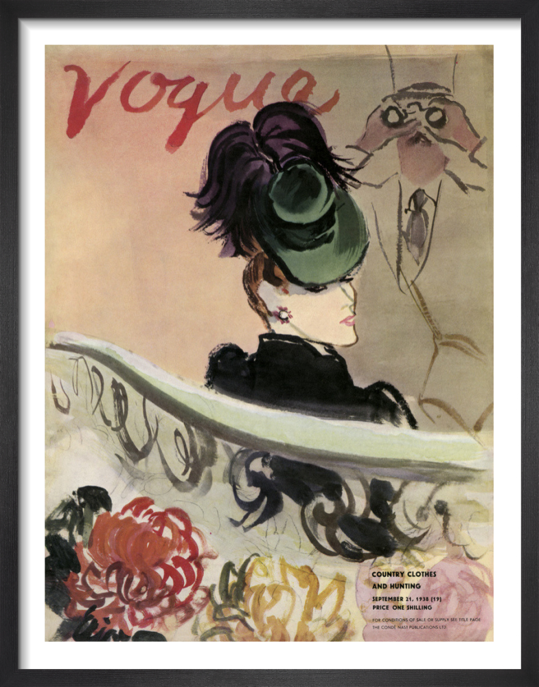 Vogue September 1938 Art Print by Eric | King & McGaw