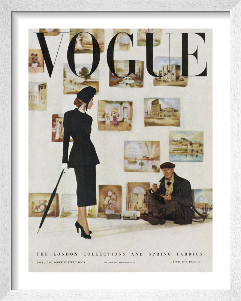 Vogue March 1948 Art Print by Clifford Coffin | King & McGaw