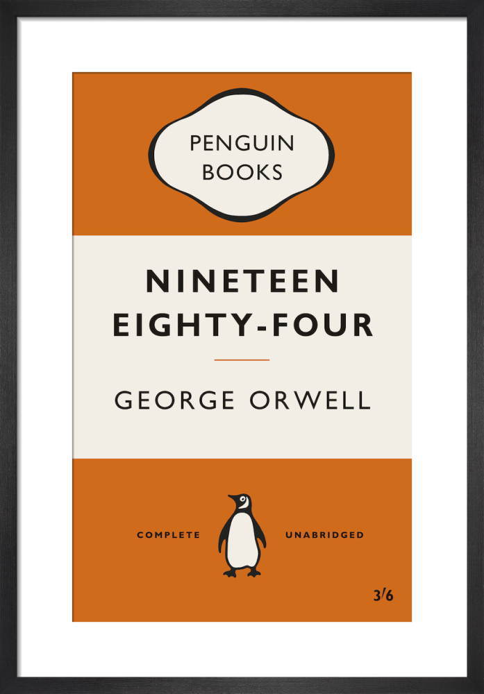 Nineteen Eighty-Four Art Print By Penguin Books | King & McGaw