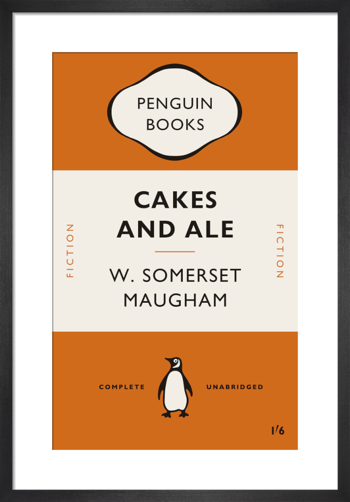 Cakes and Ale Art Print by Penguin Books King & McGaw