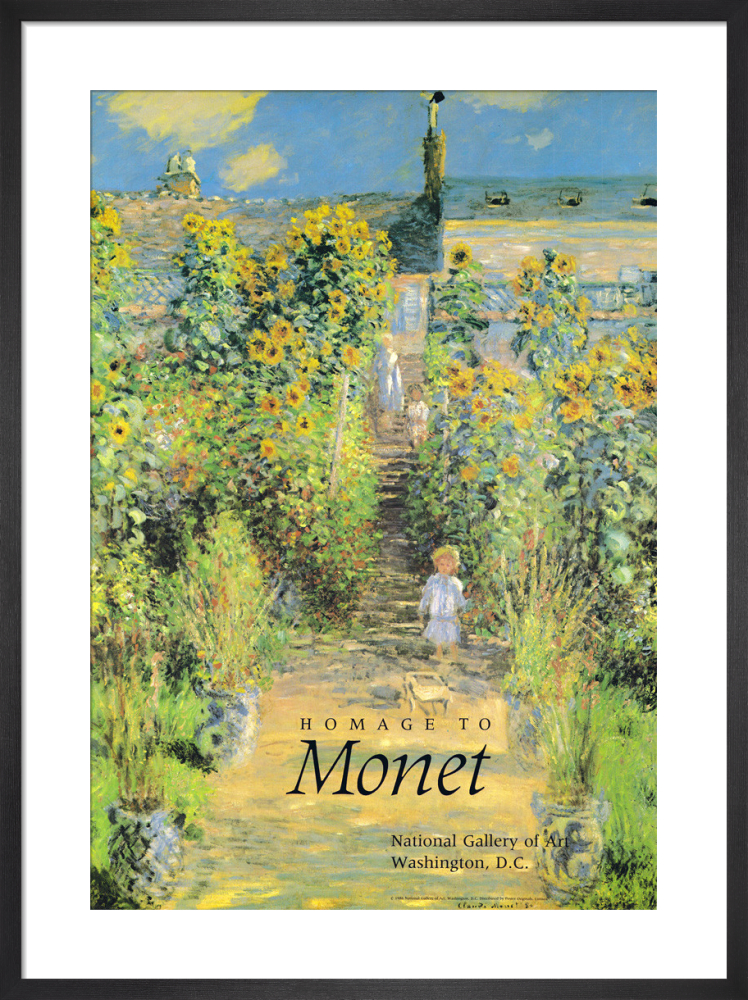 Homage to Monet Art Print by Claude Monet | King & McGaw