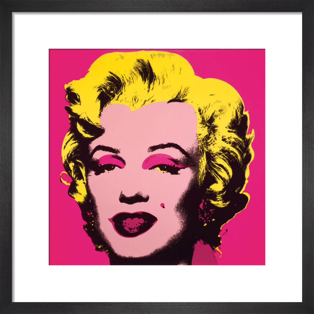 Marilyn Monroe Marilyn 1967 Hot Pink Art Print By Andy Warhol King Mcgaw