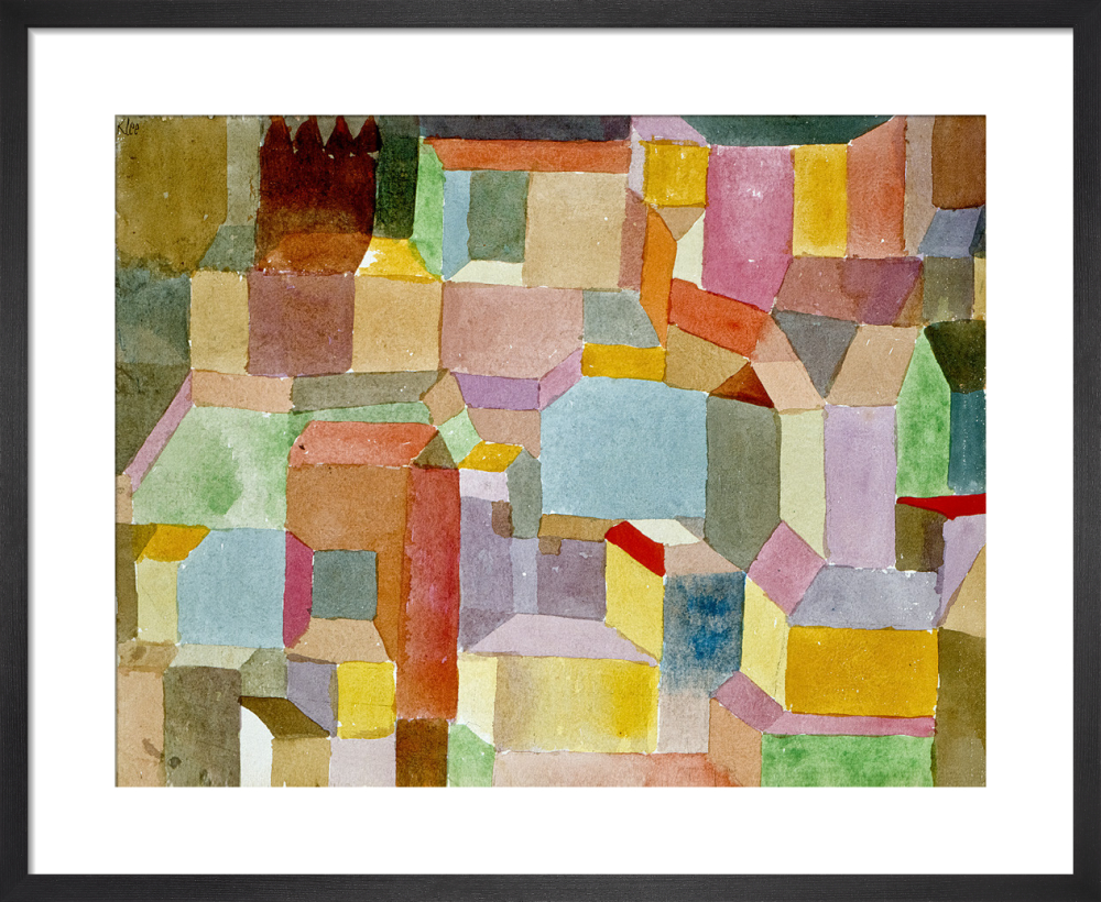 Mittelalterliche Stadt, 1915 Art Print by Paul Klee | King & McGaw