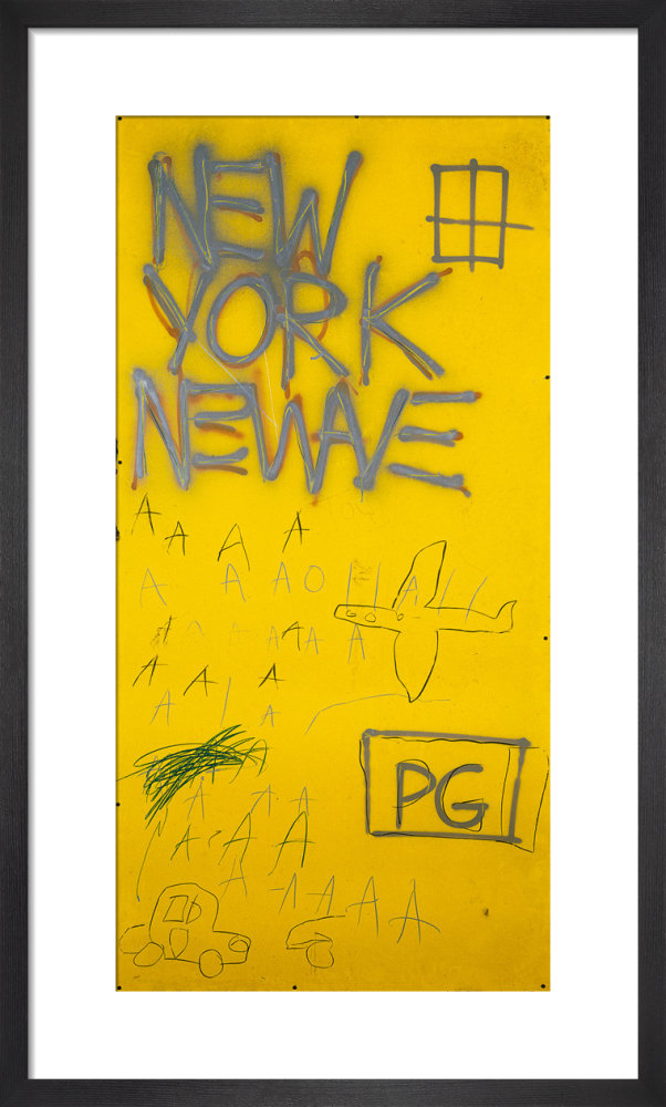 Untitled New York 1981 Art Print By Jean Michel Basquiat King Mcgaw
