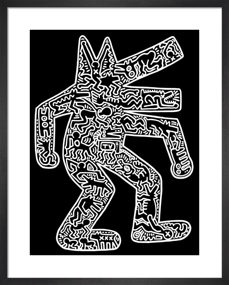 Dog, 1985 Art Print by Keith Haring King & McGaw