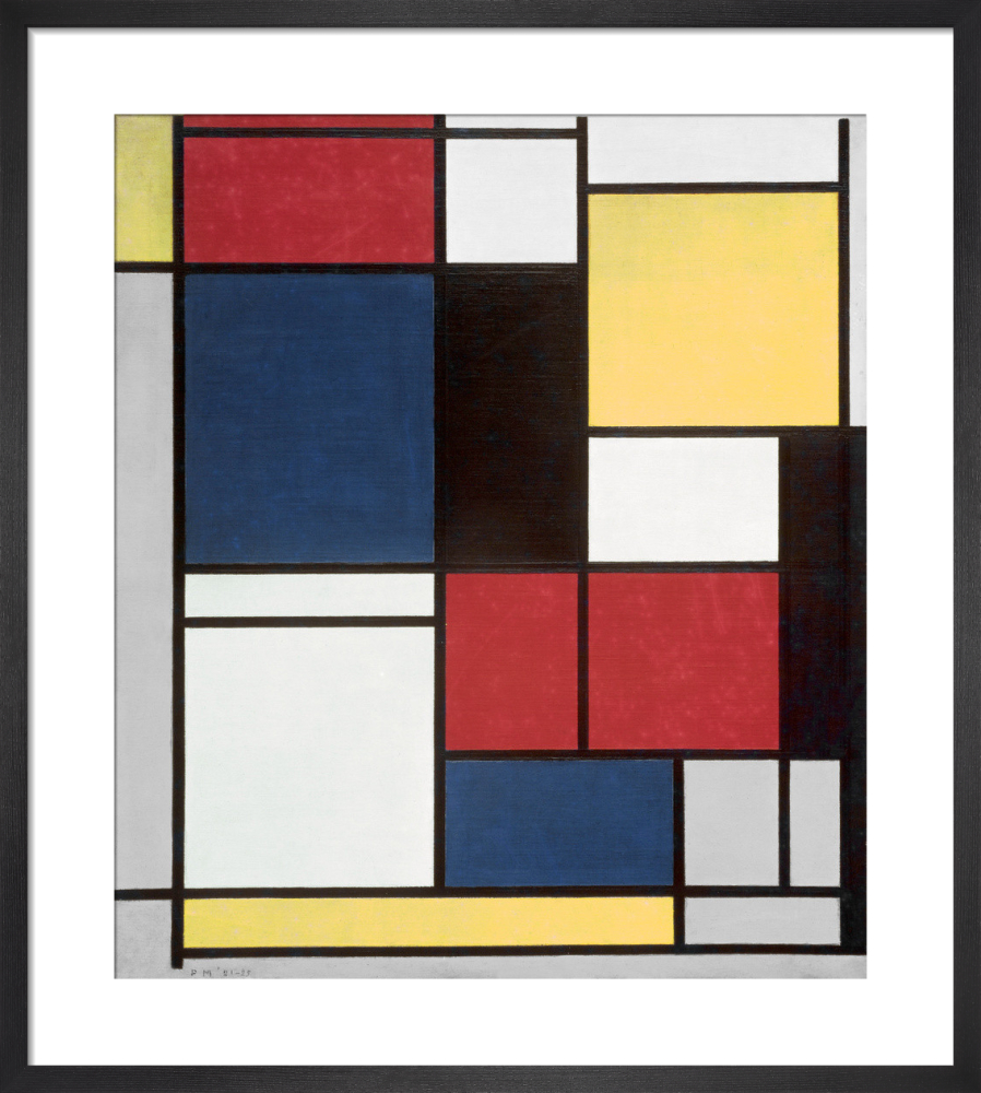 Tableau II, 1921-25 Art Print by Piet Mondrian | King & McGaw