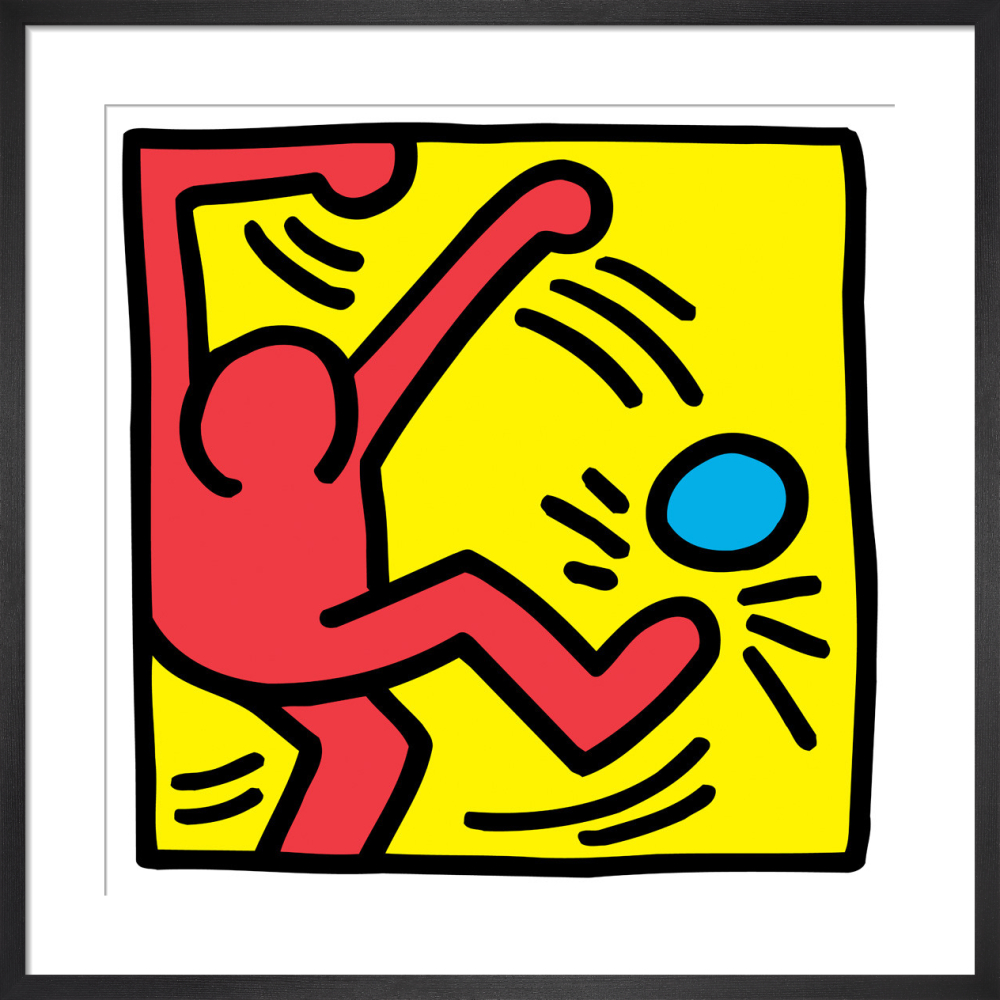 Untitled Art Print By Keith Haring King Mcgaw