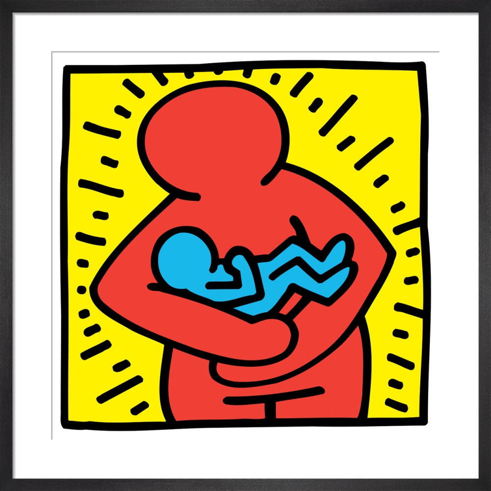 Untitled Mother And Baby Art Print By Keith Haring King Mcgaw