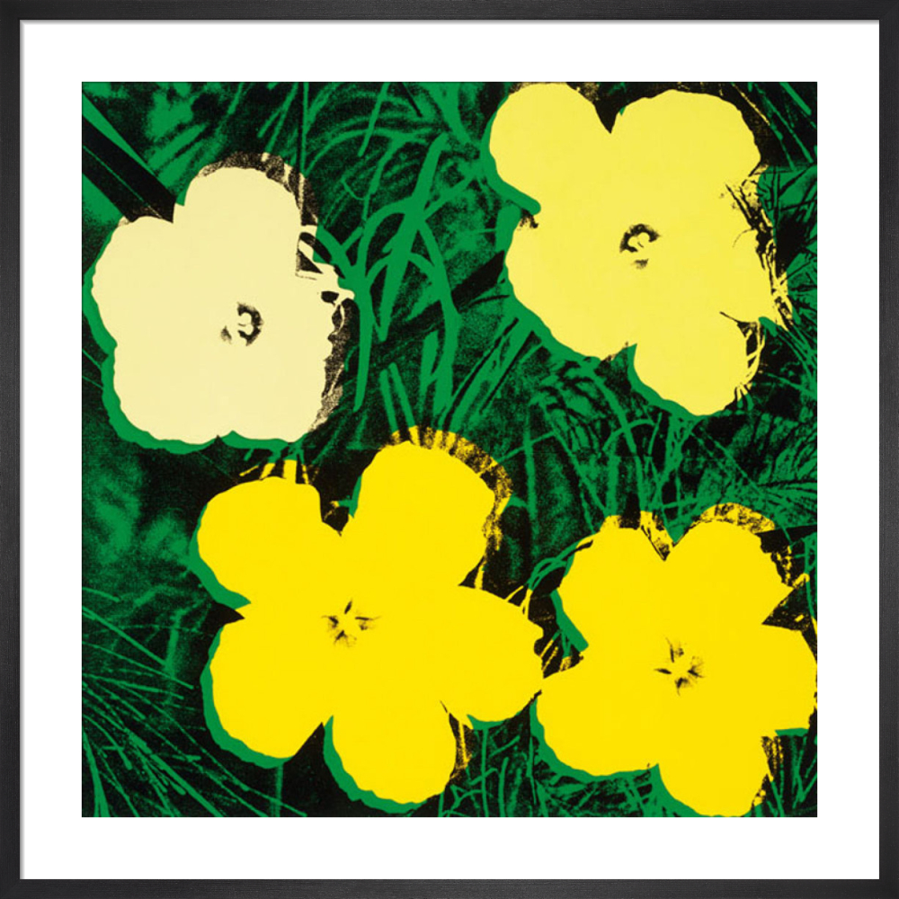 Flowers C 1964 4 Yellow Art Print By Andy Warhol King Mcgaw