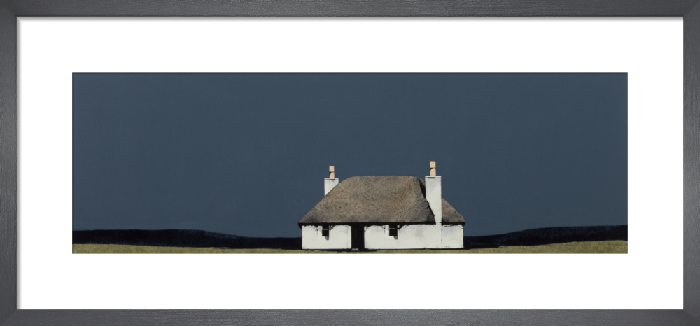 North Uist Cottage Art Print By Ron Lawson King Mcgaw