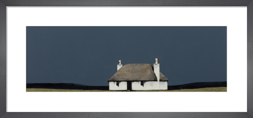 North Uist Cottage Art Print By Ron Lawson King Mcgaw