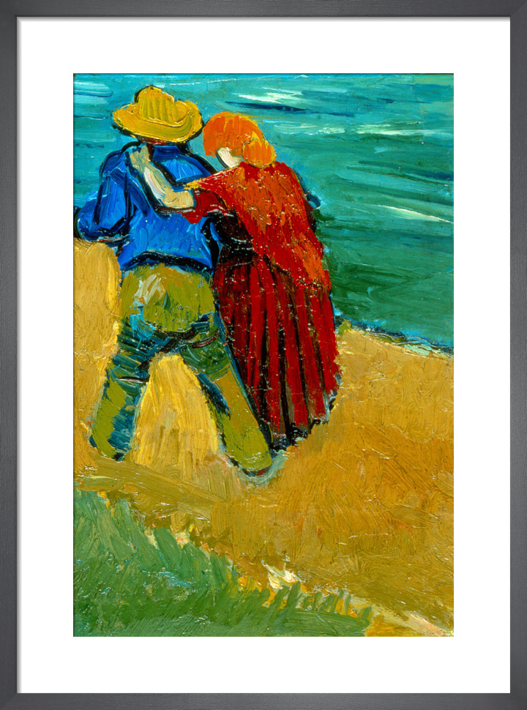 Eclogue En Provence Un Couple D Amoureux 18 Art Print By Vincent Van Gogh King Mcgaw