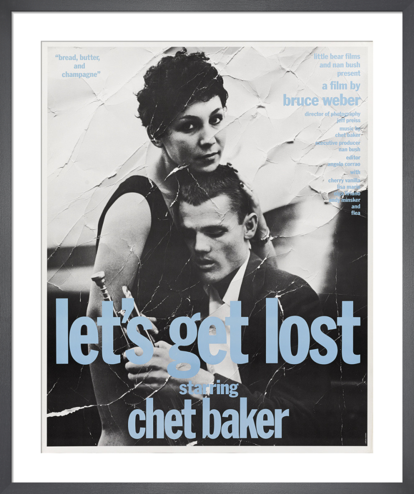 白 フリル付 Let s Get Lost Chet Baker 1989（ブルース ウェーバー