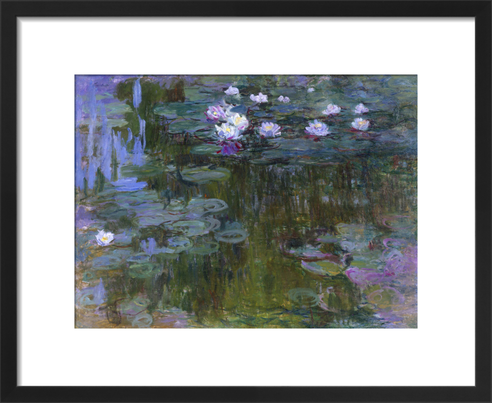 Water Lilies, c.1914-1917 Art Print by Claude Monet | King & McGaw