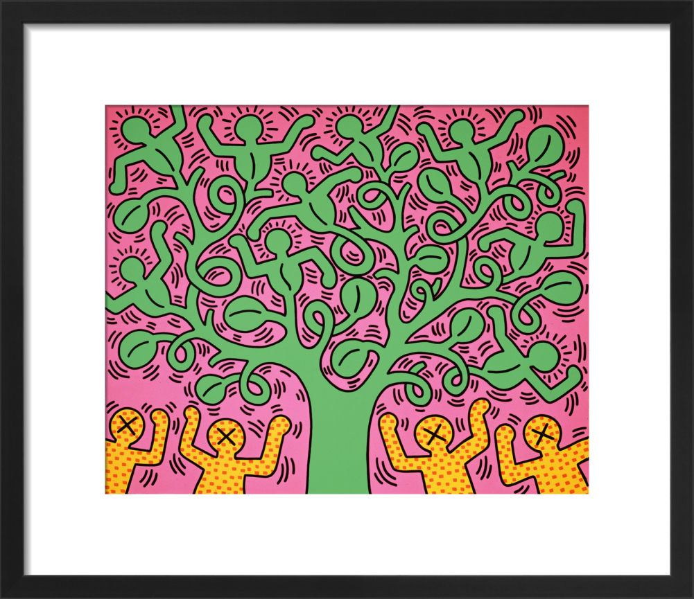 Untitled, (mother and baby) Art Print by Keith Haring | King & McGaw