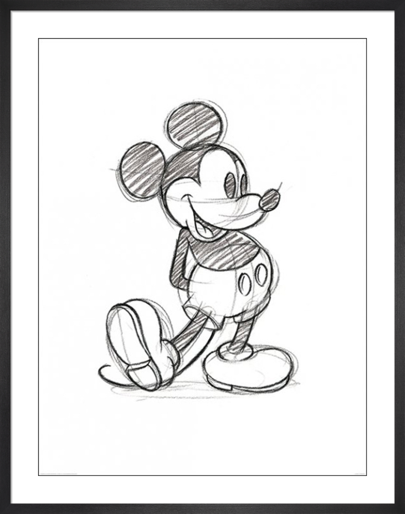 Mickey Mouse Sketched