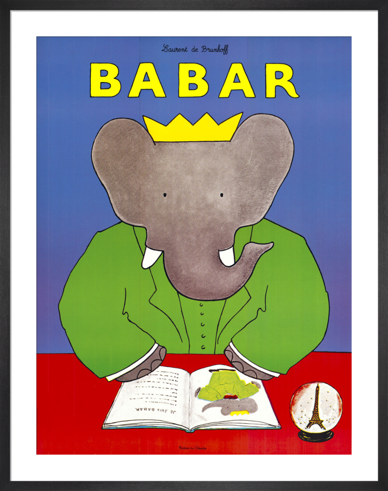 Babar Art Print by Laurent de Brunhoff | King & McGaw