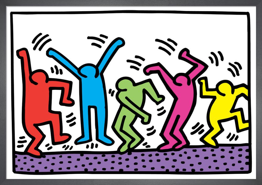 Untitled Dance Art Print By Keith Haring King Mcgaw