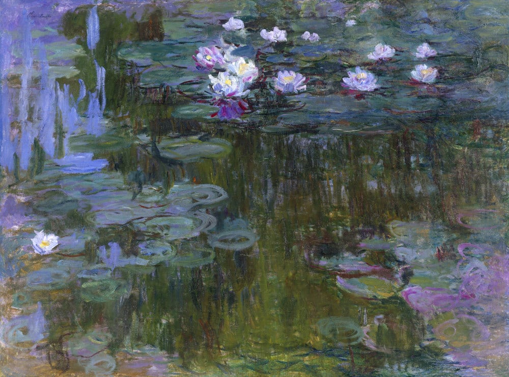 Nympheas, c.1914-17 Art Print by Claude Monet | King & McGaw