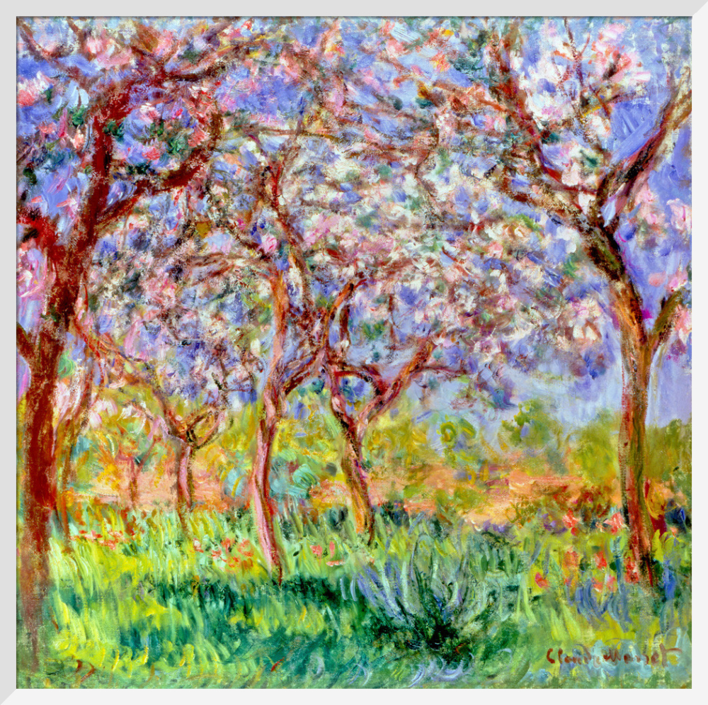 Claude Monet、Pommiers en Fleurs Claude Monet | Pommiers en fleurs (1872) | MutualArt