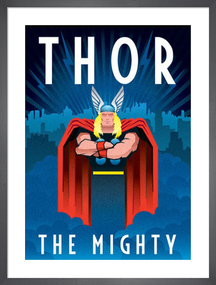 Marvel - Thor - King Size Special Poster Incorniciato, Quadro su