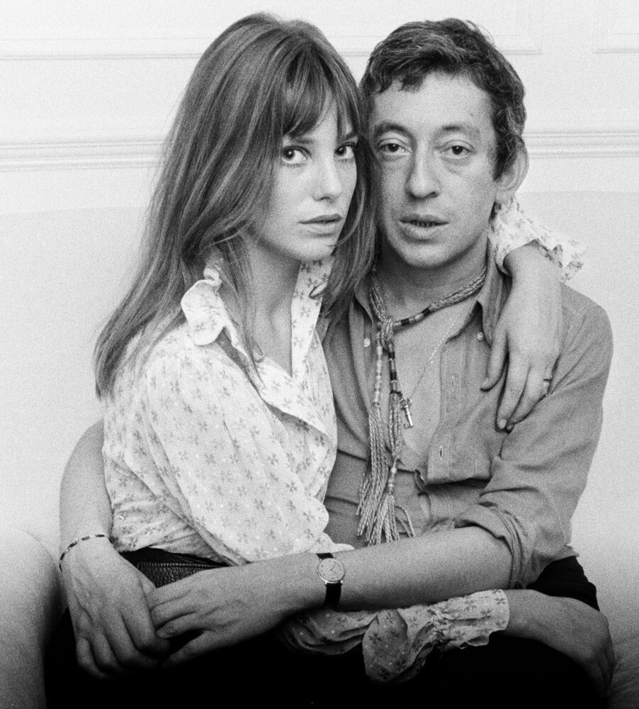 Jane Birkin and Serge Gainsbourg Art Print by Mirrorpix | King & McGaw