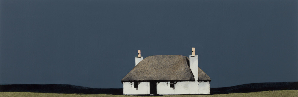 North Uist Cottage Art Print By Ron Lawson King Mcgaw