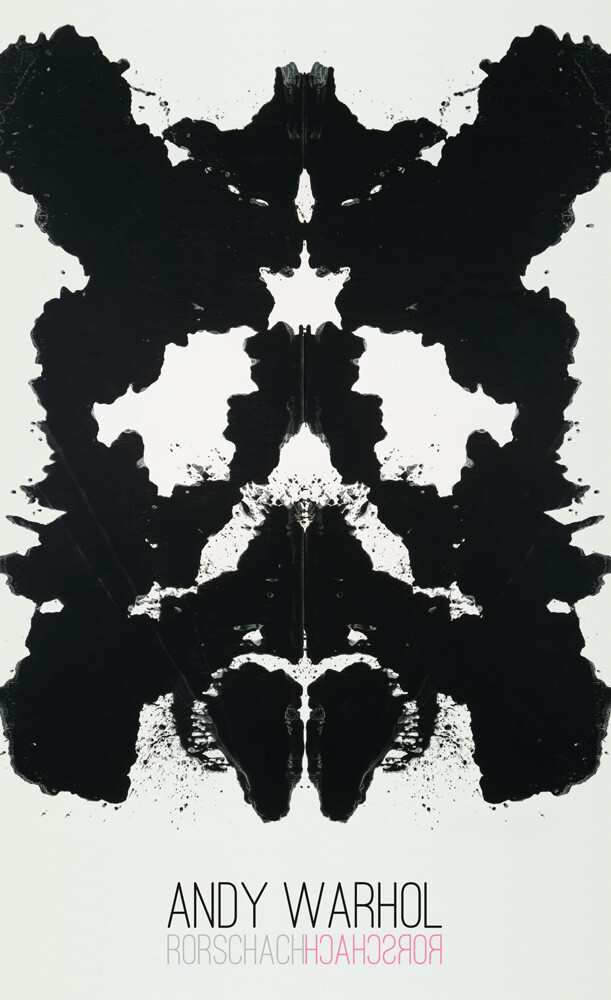 ANDY WARHOL、#5 Rorschachmalningar Andy Warhol. Rorschach. 1984 | MoMA