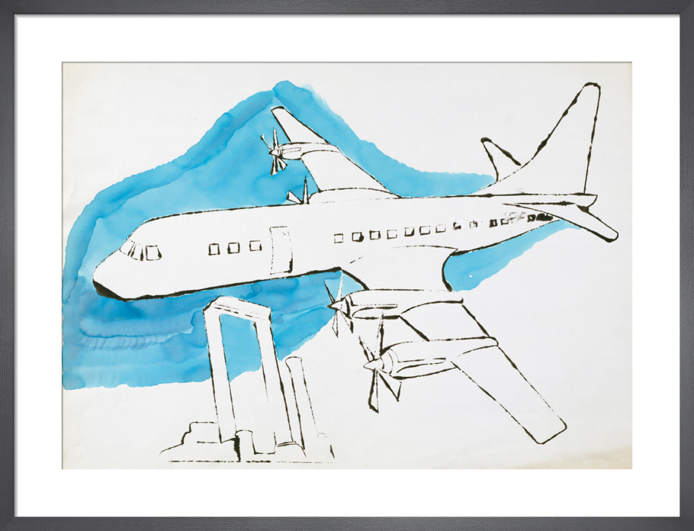 Airplane, c.1959 Poster by Andy Warhol | King & McGaw