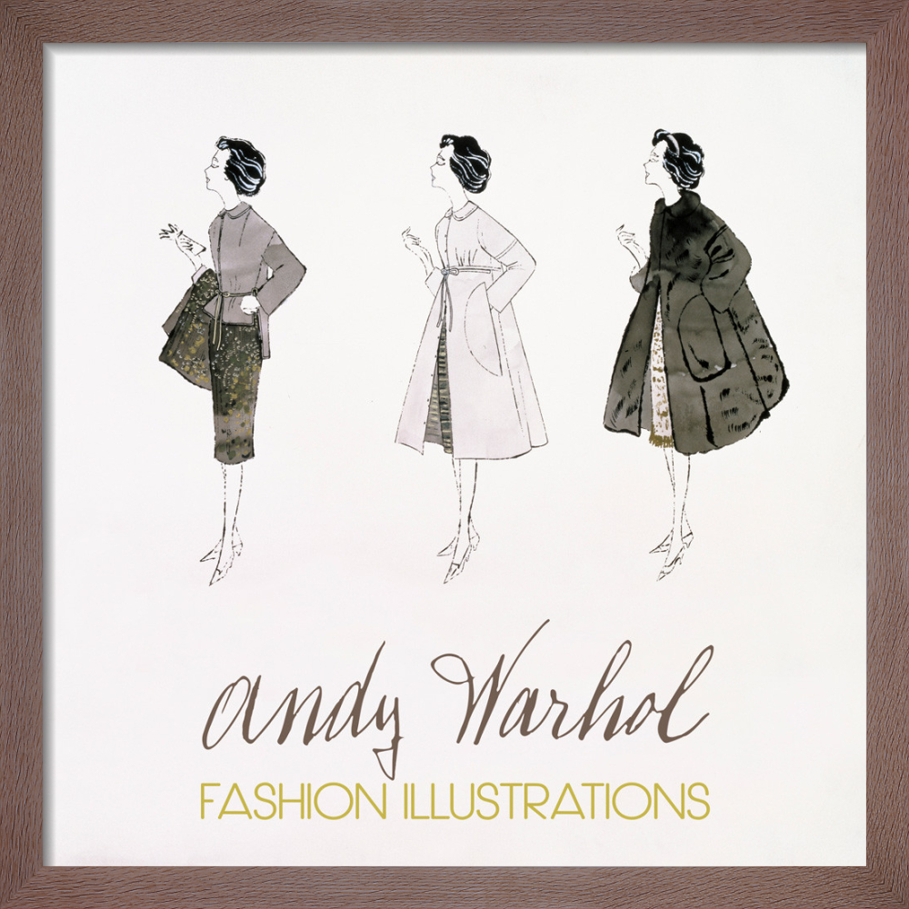 額装済マット作品/Three Female Fashion(ウォーホル) si-435058.jpg_ihcm-29.40_iwcm-
