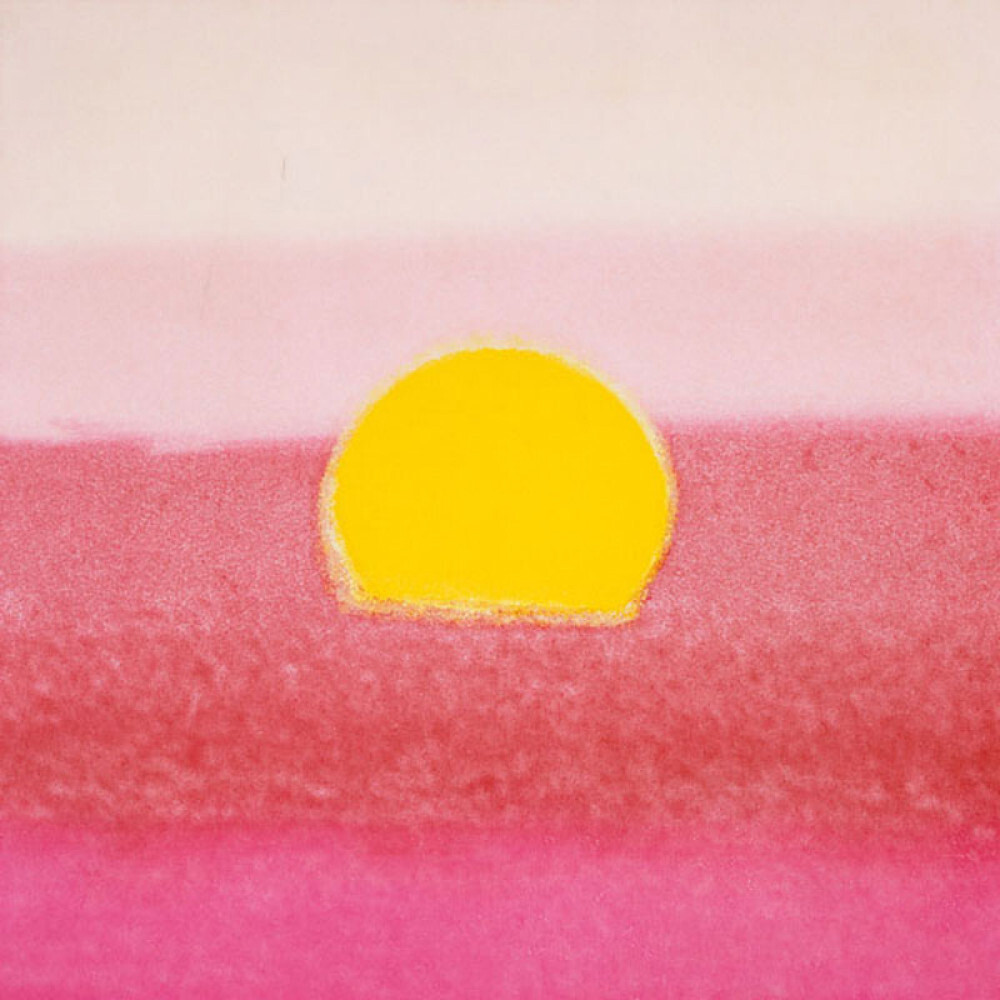 Andis pink. Andy Warhol Sunset.