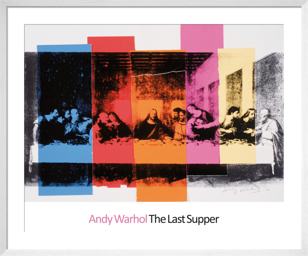 Detail of The Last Supper, 1986 Poster by Andy Warhol | King & McGaw