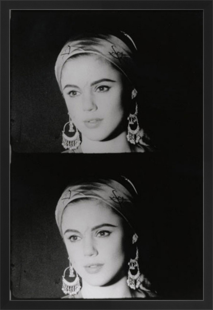 Screen Test Edie Sedgwick/ウォーホル/ポスター Screen Test: Edie Sedgwick, 1965 Poster by Andy Warhol