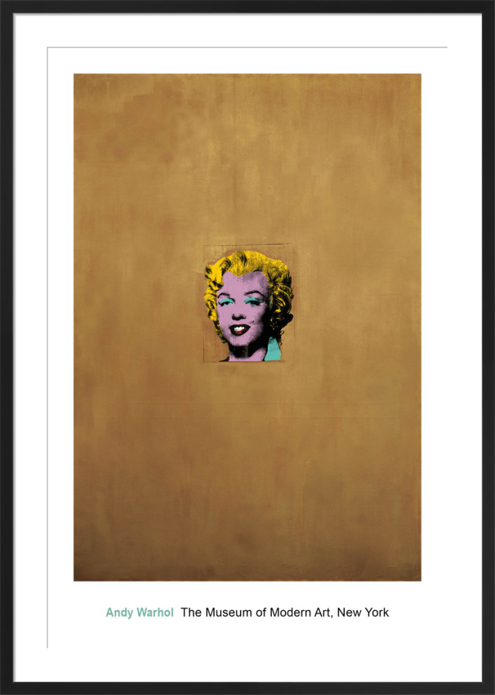 Gold Marilyn Monroe, 1962 Poster by Andy Warhol | King & McGaw