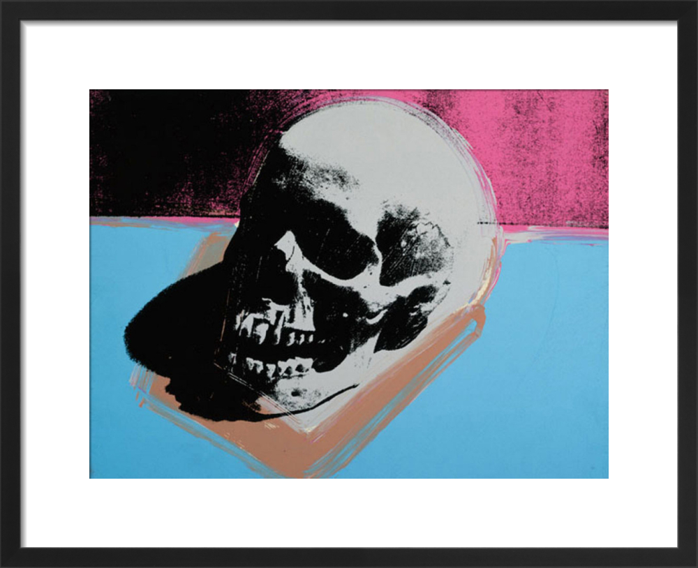 額装品/Skull /red 1976/アンディ ウォーホル Skull (red) 1976 exhibition（アンディ ウォーホル） 額装品