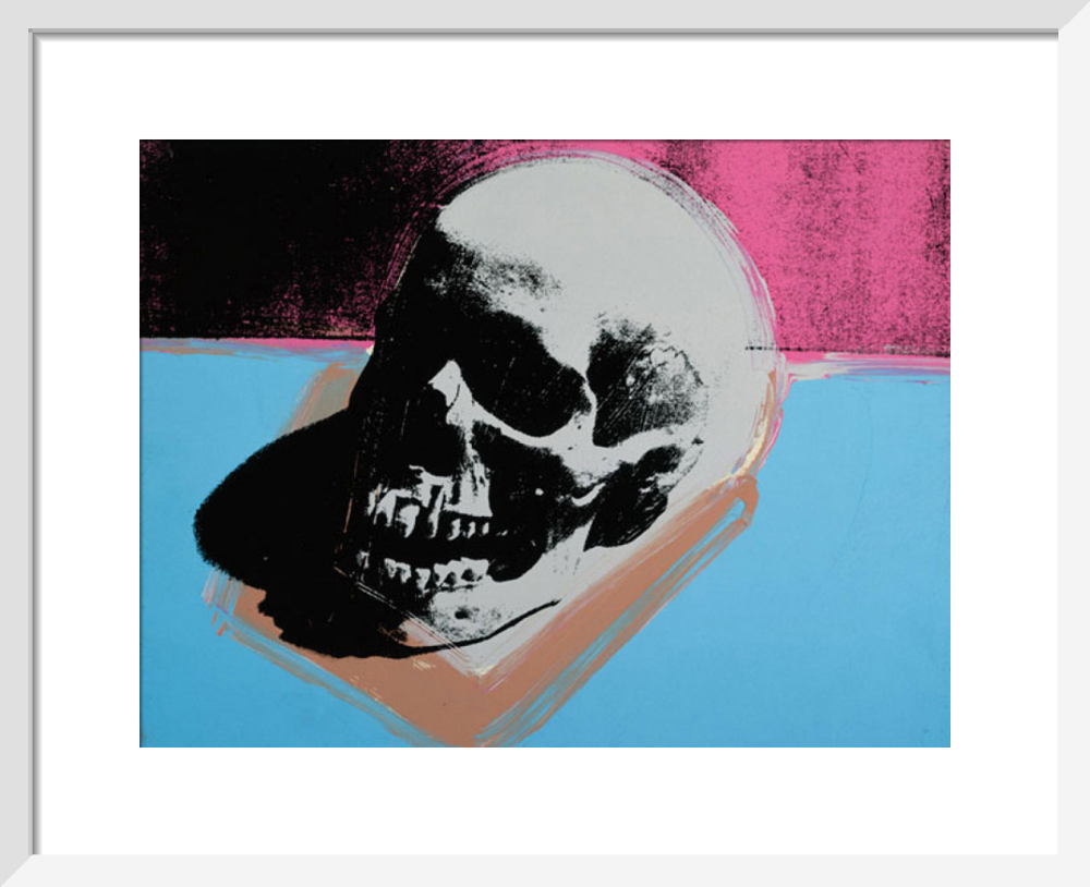 額装品/Skull /red 1976/アンディ ウォーホル Skull, 1976 Poster by Andy Warhol | King & McGaw
