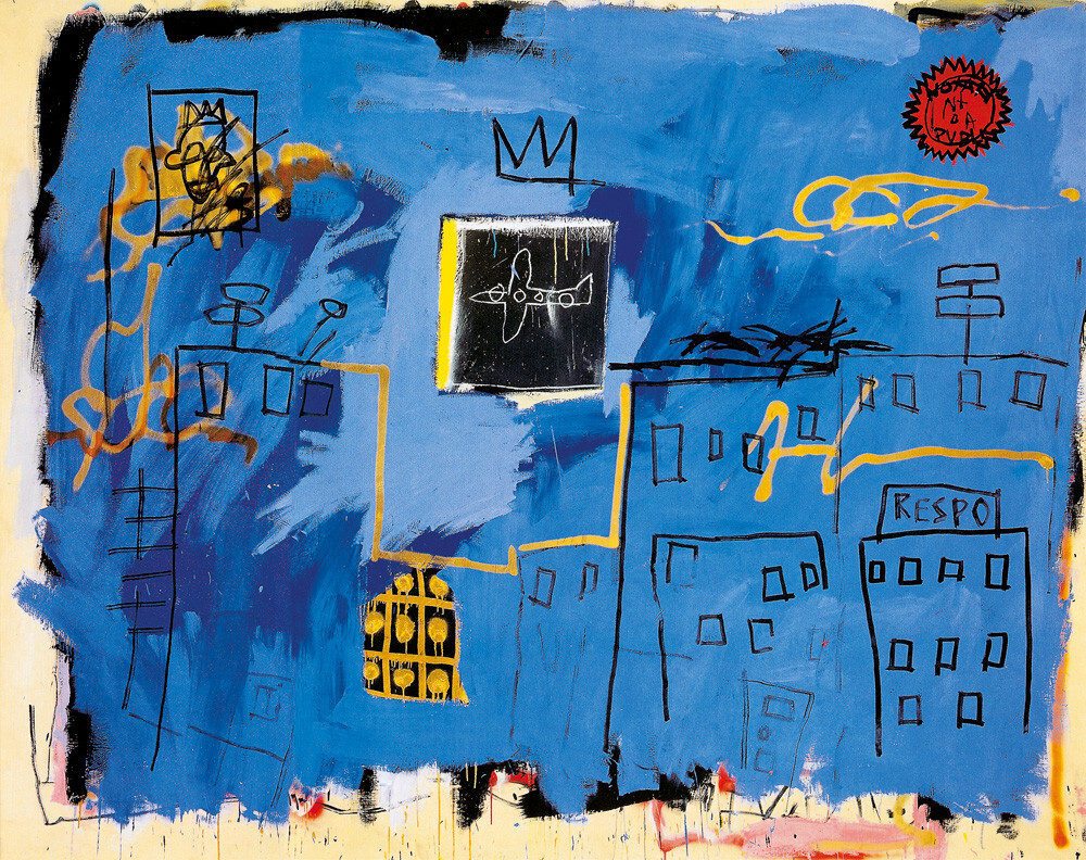 Untitled, 1981 by Jean-Michel Basquiat - art print from King & McGaw