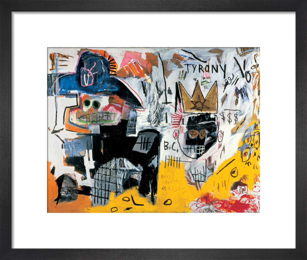 Untitled (Tyrany) 1982 Art Print by Jean-Michel Basquiat King  McGaw