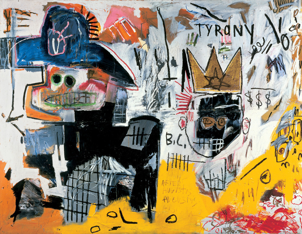 Untitled (Tyrany) 1982 Art Print by Jean-Michel Basquiat | King & McGaw