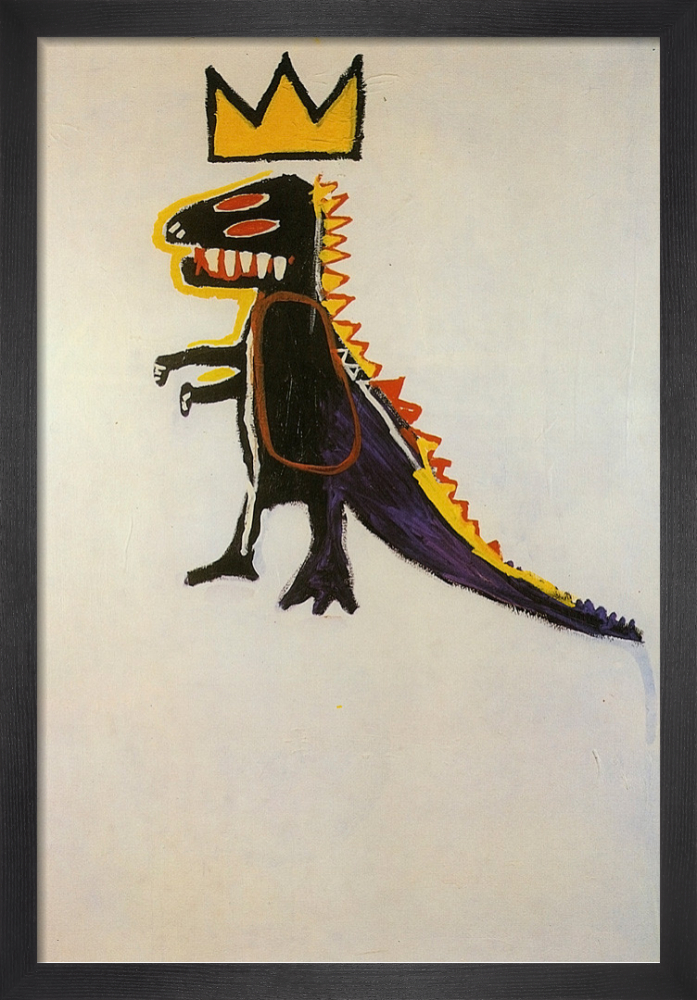 Pez Dispenser, 1984 Art Print by Jean-Michel Basquiat | King